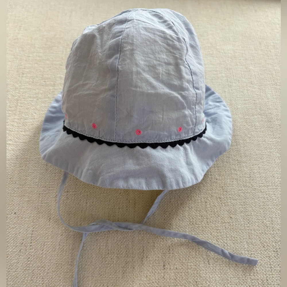 Jacadi Blue Sun Hat Sz 3 Months
